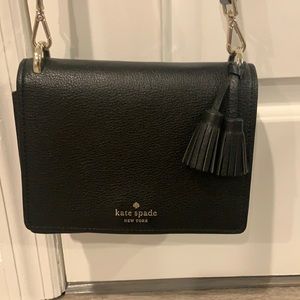 Black and Silver Kate Spade Crossbody